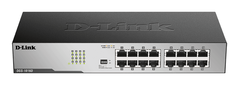 Dlink 16 Port Network Switch DGS-1016