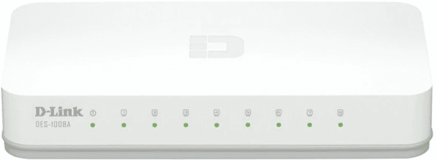 Dlink 8 Port Network Switch DES-1008