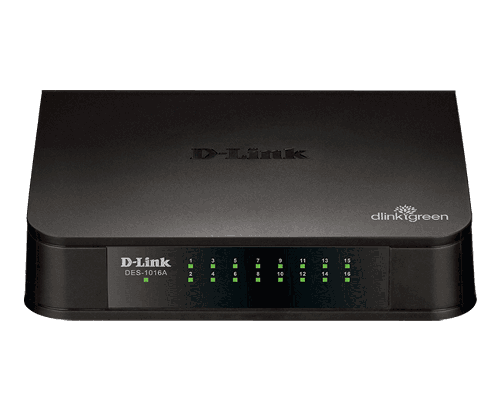 Dlink 16 Port Network Switch DES-1016