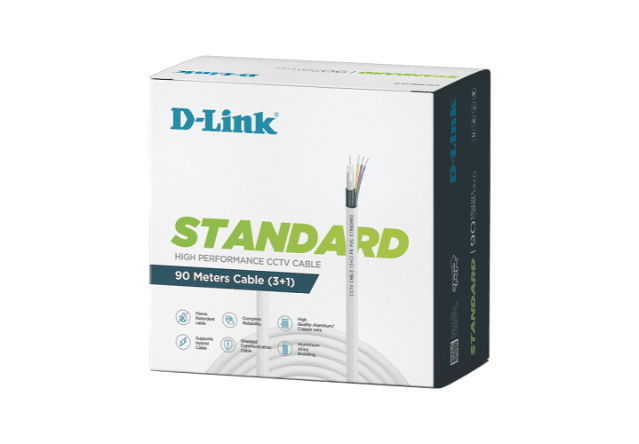 Dlink 3+1 Cable 90 Meter - Standard DCC-CAL-90