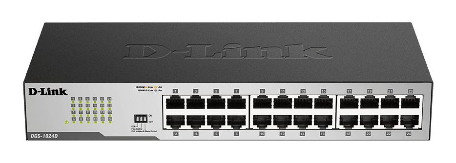 Dlink 24 Port Network Switch DGS-1024
