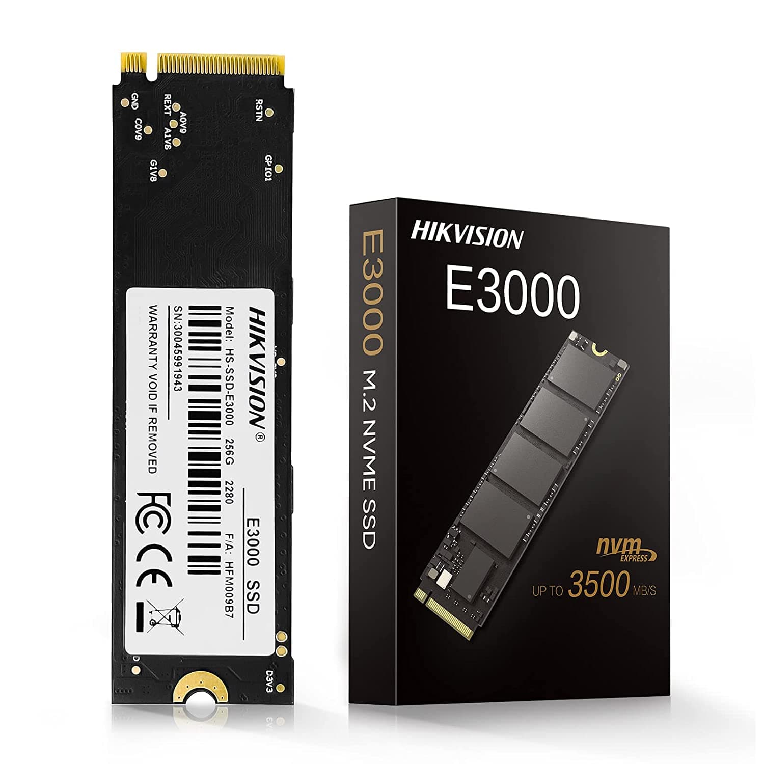 Hikvision 256GB SSD NVME HS-SSD-E3000-256G