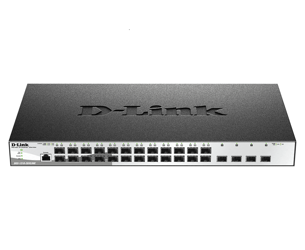 Dlink 28 Port Network Switch Fiber Full Giga DGS-1210-28XS