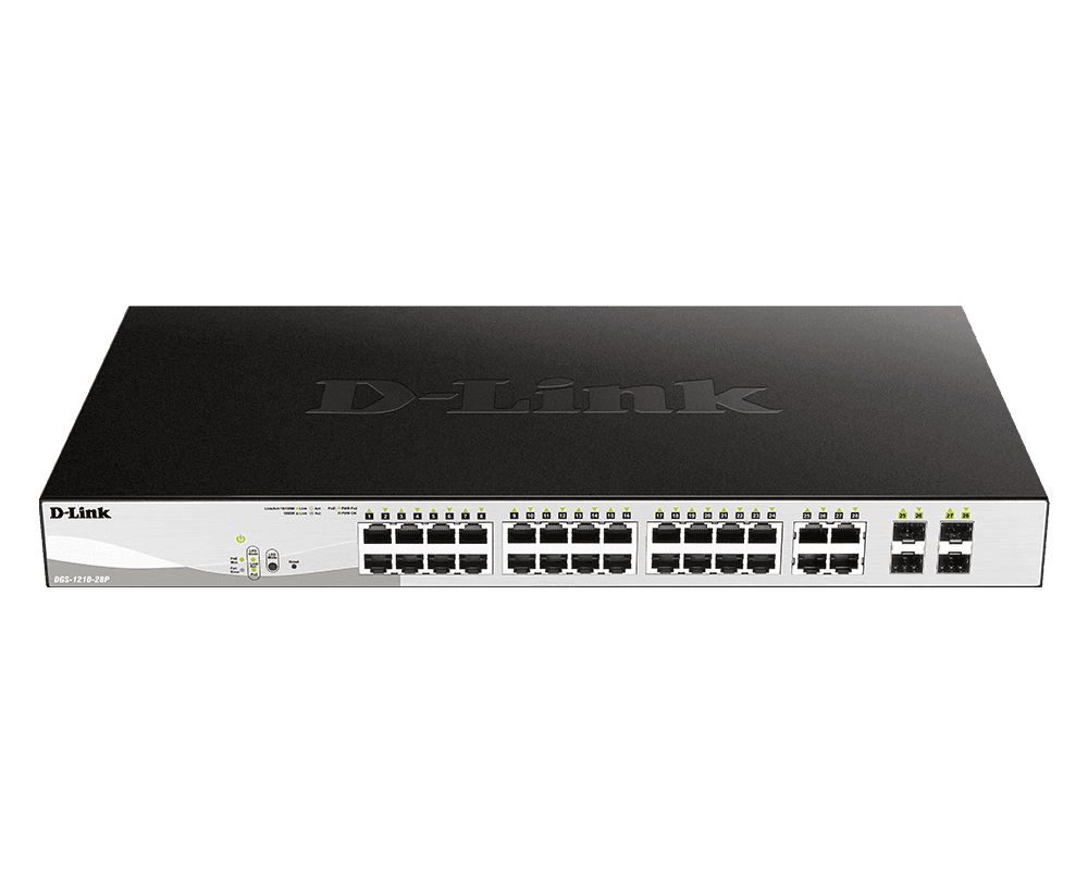 Dlink 28 Port Network POE Switch DGS-1210-28P