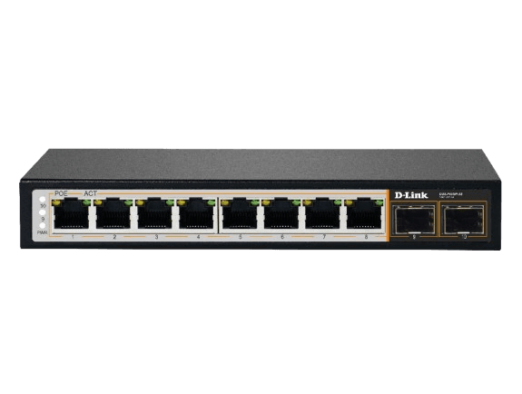 Dlink 8+2 Port POE Switch DGS-F1010P-SE