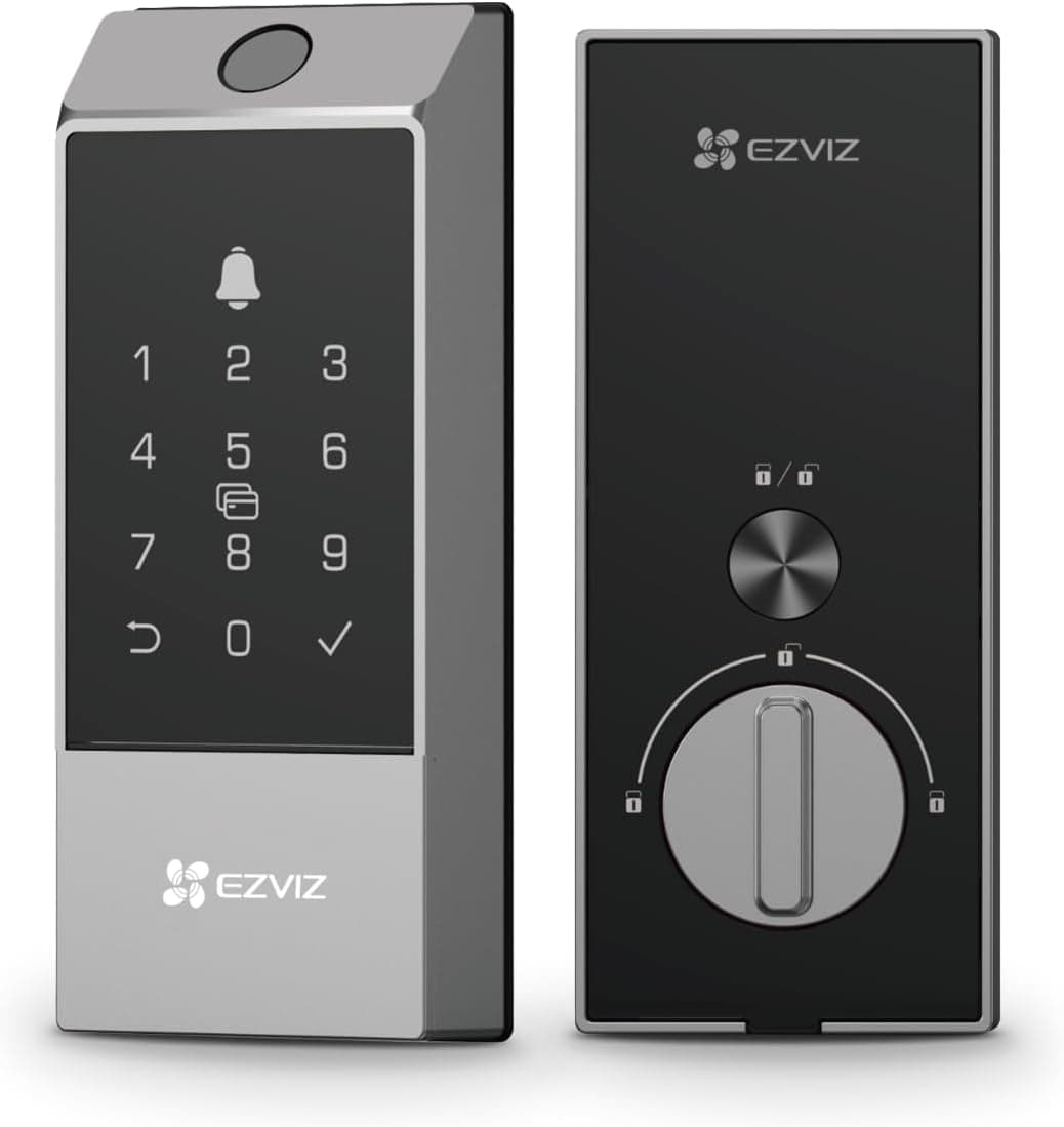 Ezviz Smart Deadbolt Lock DL04 Pro CS-DL04-R100-WBCP-GR