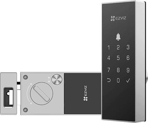 Ezviz Smart Rim Lock DL03 CS-DL03-R100-WP-GR